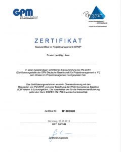 Read more about the article eXirius gratuliert 13 frisch Zertifizierten zum Basiszertifikat