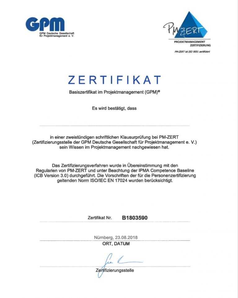 Mehr über den Artikel erfahren eXirius gratuliert 13 frisch Zertifizierten zum Basiszertifikat